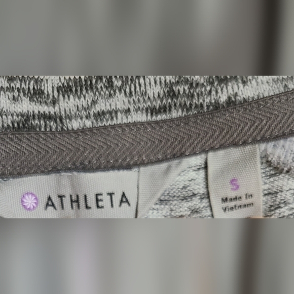Athleta Destiny Techie Sweater Dress Heather Gray - Picture 7 of 11
